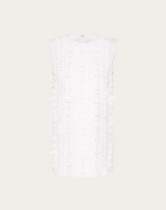 Valentino Shirts And Tops Woman Embroidered Compact Popeline Top For Woman In White White Valentino Shirts And Tops Woman Embroidered Compact Popeline Top For Woman In White White