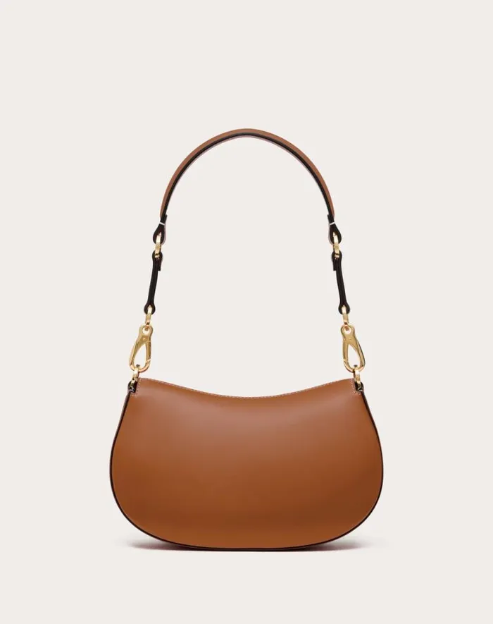 Valentino Shoulder Bags Woman Small Valentino Garavani Ohval Shoulder Bag In Nappa Calfskin For Woman In Ivory Ivory Valentino Shoulder Bags Woman Small Valentino Garavani Ohval Shoulder Bag In Nappa Calfskin For Woman In Ivory Ivory