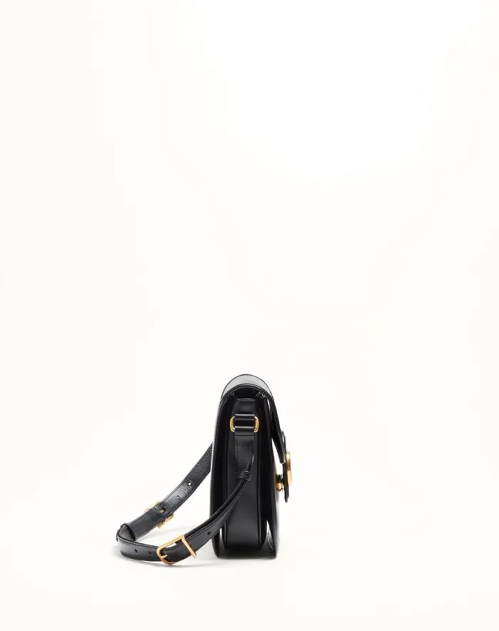 Valentino Shoulder Bags Woman Valentino Garavani 9to5 Smooth Calfskin Shoulder Bag For Woman In Black Black Valentino Shoulder Bags Woman Valentino Garavani 9to5 Smooth Calfskin Shoulder Bag For Woman In Black Black