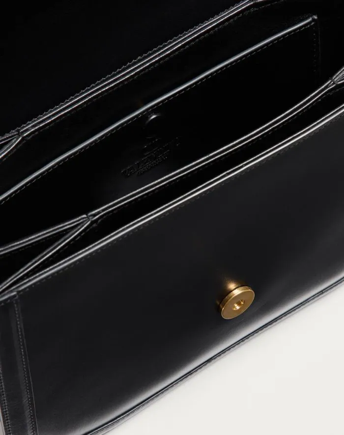 Valentino Shoulder Bags Woman Valentino Garavani 9to5 Smooth Calfskin Shoulder Bag For Woman In Black Black Valentino Shoulder Bags Woman Valentino Garavani 9to5 Smooth Calfskin Shoulder Bag For Woman In Black Black