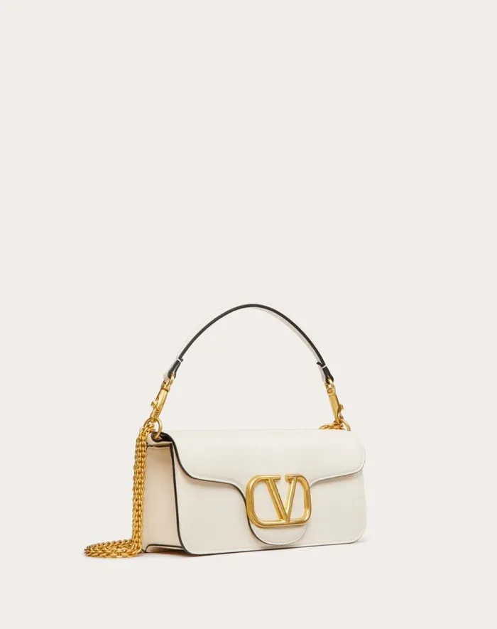 Valentino Shoulder Bags Woman Valentino Garavani Loc Calfskin Shoulder Bag For Woman In Black Black Valentino Shoulder Bags Woman Valentino Garavani Loc Calfskin Shoulder Bag For Woman In Black Black