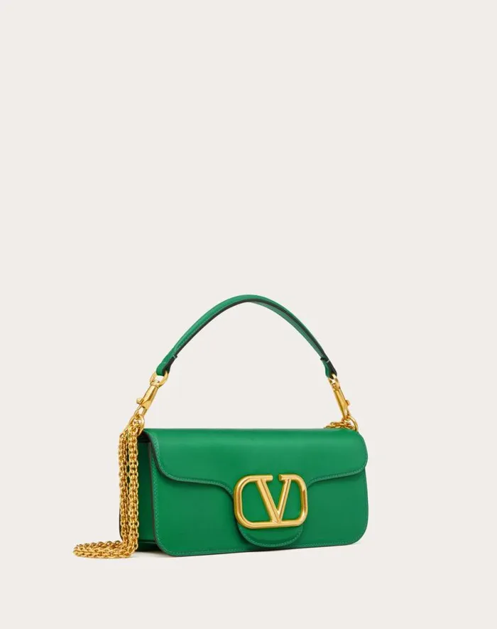Valentino Shoulder Bags Woman Valentino Garavani Loc Calfskin Shoulder Bag For Woman In Black Black Valentino Shoulder Bags Woman Valentino Garavani Loc Calfskin Shoulder Bag For Woman In Black Black