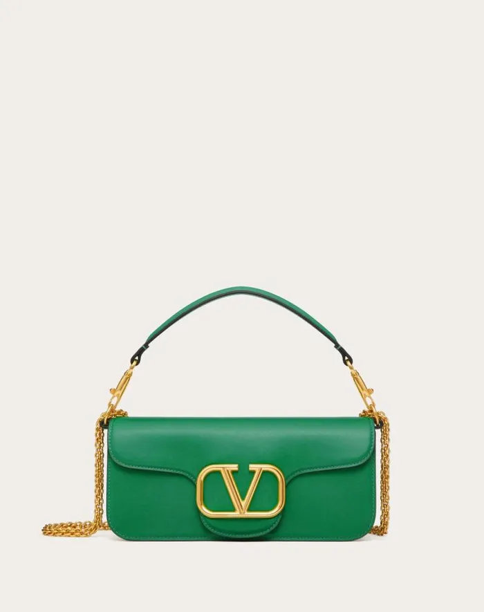 Valentino Shoulder Bags Woman Valentino Garavani Loc Calfskin Shoulder Bag For Woman In Black Black Valentino Shoulder Bags Woman Valentino Garavani Loc Calfskin Shoulder Bag For Woman In Black Black
