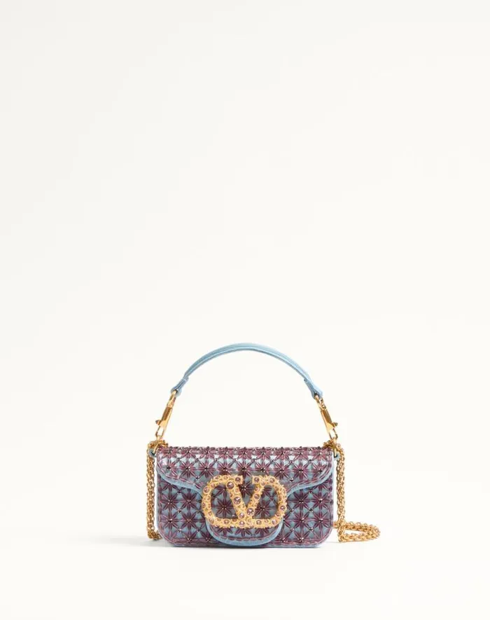 Valentino Shoulder Bags Woman Valentino Garavani Loc Small Shoulder Bag Embroidered With Jewel Logo For Woman In Turquoiseemerald Turquoiseemerald Valentino Shoulder Bags Woman Valentino Garavani Loc Small Shoulder Bag Embroidered With Jewel Logo For Woman In Turquoiseemerald Turquoiseemerald