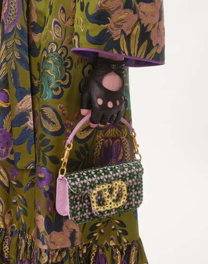 Valentino Shoulder Bags Woman Valentino Garavani Loc Small Shoulder Bag Embroidered With Jewel Logo For Woman In Turquoiseemerald Turquoiseemerald Valentino Shoulder Bags Woman Valentino Garavani Loc Small Shoulder Bag Embroidered With Jewel Logo For Woman In Turquoiseemerald Turquoiseemerald