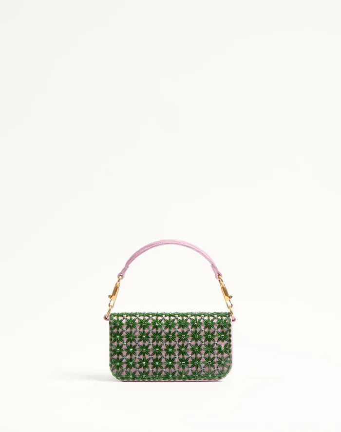 Valentino Shoulder Bags Woman Valentino Garavani Loc Small Shoulder Bag Embroidered With Jewel Logo For Woman In Turquoiseemerald Turquoiseemerald Valentino Shoulder Bags Woman Valentino Garavani Loc Small Shoulder Bag Embroidered With Jewel Logo For Woman In Turquoiseemerald Turquoiseemerald