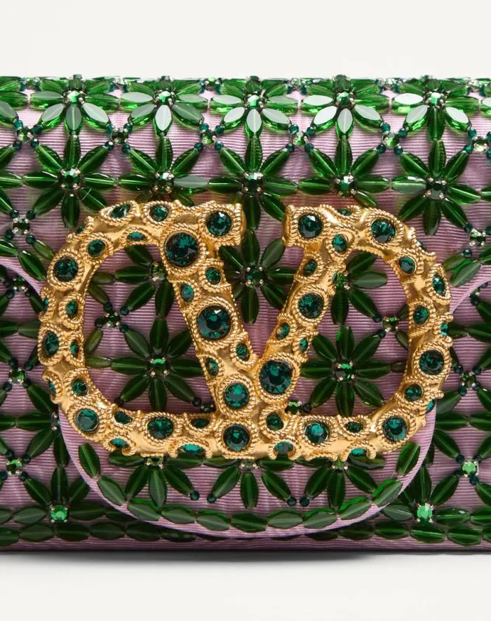 Valentino Shoulder Bags Woman Valentino Garavani Loc Small Shoulder Bag Embroidered With Jewel Logo For Woman In Turquoiseemerald Turquoiseemerald Valentino Shoulder Bags Woman Valentino Garavani Loc Small Shoulder Bag Embroidered With Jewel Logo For Woman In Turquoiseemerald Turquoiseemerald