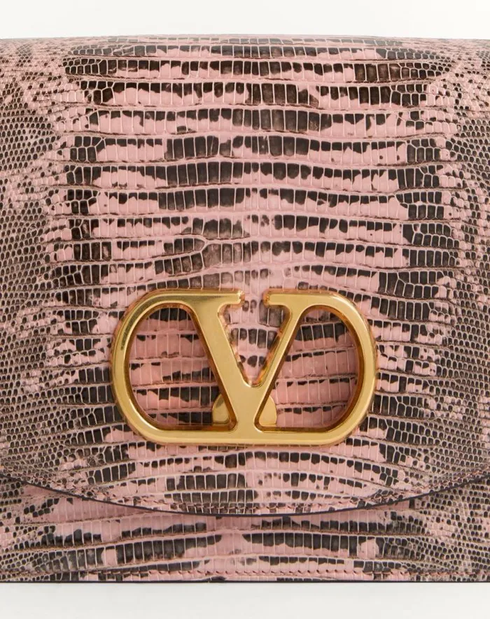 Valentino Shoulder Bags Woman Valentino Garavani Vain Shoulder Bag In Tejus For Woman In Pink Pink Valentino Shoulder Bags Woman Valentino Garavani Vain Shoulder Bag In Tejus For Woman In Pink Pink