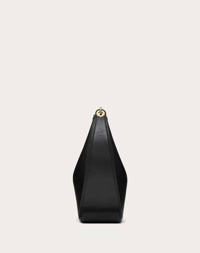 Valentino Shoulder Bags Woman Vlogo Moon Medium Grainy Calfskin Hobo Bag With Chain For Woman In Clay Clay Valentino Shoulder Bags Woman Vlogo Moon Medium Grainy Calfskin Hobo Bag With Chain For Woman In Clay Clay