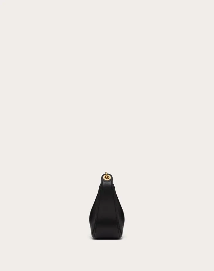Valentino Shoulder Bags Woman Vlogo Moon Mini Hobo Bag In Nappa Leather With Chain For Woman In Camellia Camellia Valentino Shoulder Bags Woman Vlogo Moon Mini Hobo Bag In Nappa Leather With Chain For Woman In Camellia Camellia