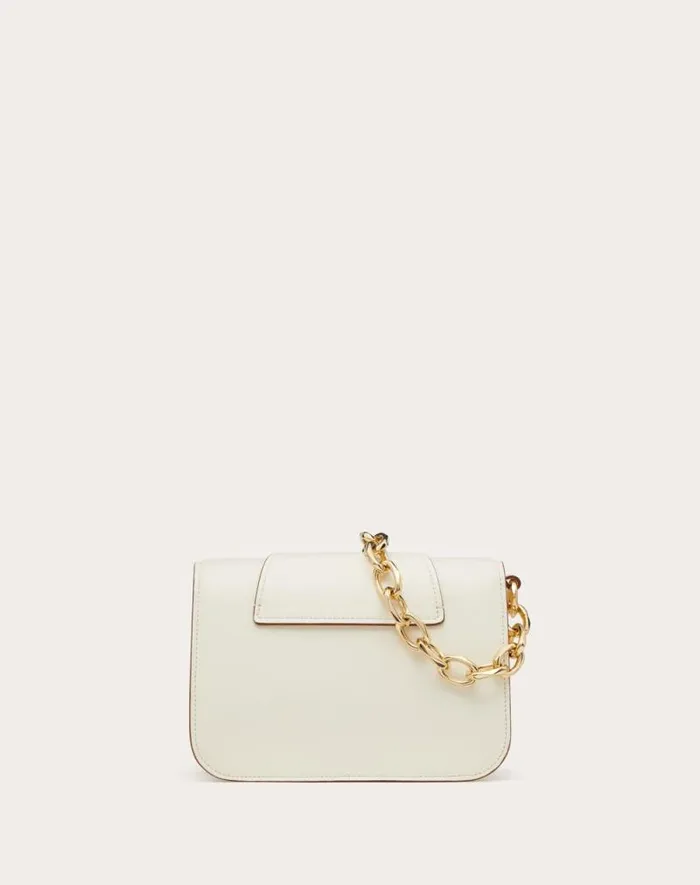 Valentino Shoulder Bags Woman Vlogo O039clock Small Nappa Leather Shoulder Bag With Chain For Woman In Dark Red Dark Red Valentino Shoulder Bags Woman Vlogo O039clock Small Nappa Leather Shoulder Bag With Chain For Woman In Dark Red Dark Red
