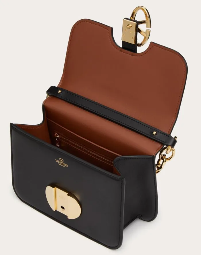 Valentino Shoulder Bags Woman Vlogo O039clock Small Nappa Leather Shoulder Bag With Chain For Woman In Dark Red Dark Red Valentino Shoulder Bags Woman Vlogo O039clock Small Nappa Leather Shoulder Bag With Chain For Woman In Dark Red Dark Red
