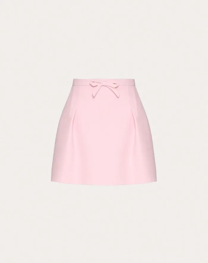 Valentino Skirts Woman Crepe Couture Skirt For Woman In Black Black Valentino Skirts Woman Crepe Couture Skirt For Woman In Black Black