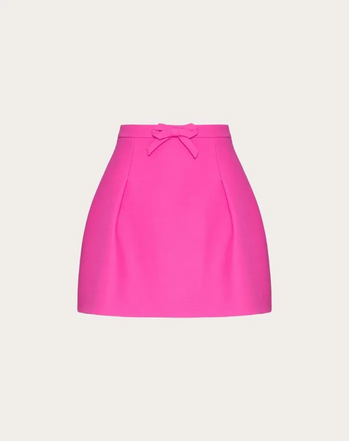 Valentino Skirts Woman Crepe Couture Skirt For Woman In Black Black Valentino Skirts Woman Crepe Couture Skirt For Woman In Black Black