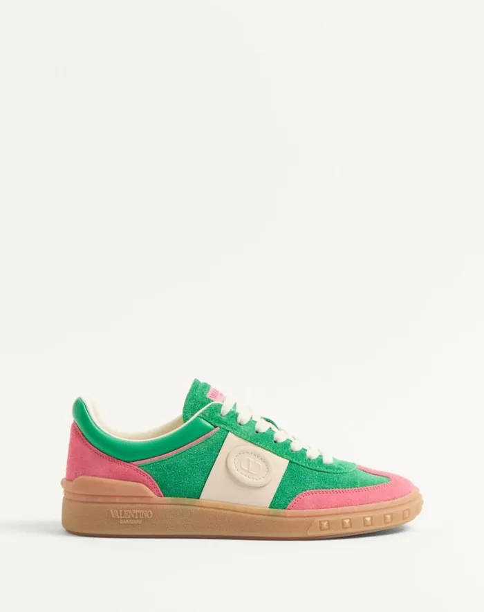 Valentino Sneakers Woman Upvillage Crosta Sneaker For Woman In Sweet Pinkgreenglace Sweet Pinkgreenglace Valentino Sneakers Woman Upvillage Crosta Sneaker For Woman In Sweet Pinkgreenglace Sweet Pinkgreenglace