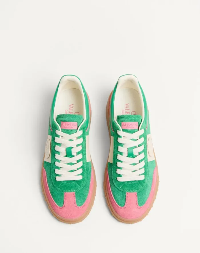 Valentino Sneakers Woman Upvillage Crosta Sneaker For Woman In Sweet Pinkgreenglace Sweet Pinkgreenglace Valentino Sneakers Woman Upvillage Crosta Sneaker For Woman In Sweet Pinkgreenglace Sweet Pinkgreenglace