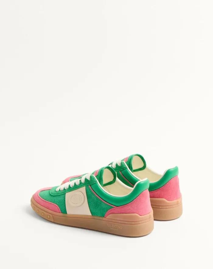 Valentino Sneakers Woman Upvillage Crosta Sneaker For Woman In Sweet Pinkgreenglace Sweet Pinkgreenglace Valentino Sneakers Woman Upvillage Crosta Sneaker For Woman In Sweet Pinkgreenglace Sweet Pinkgreenglace