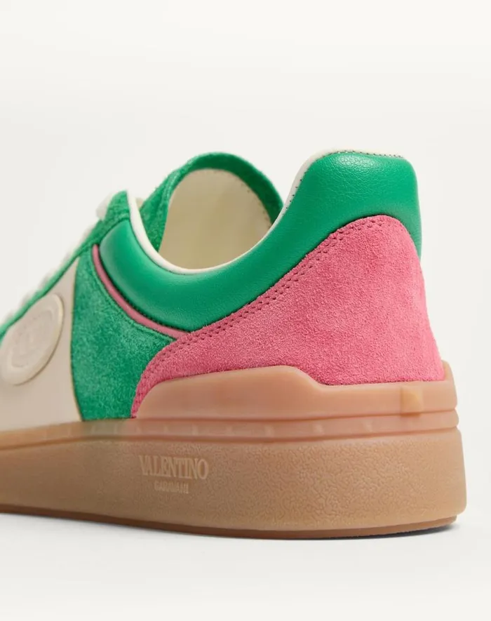 Valentino Sneakers Woman Upvillage Crosta Sneaker For Woman In Sweet Pinkgreenglace Sweet Pinkgreenglace Valentino Sneakers Woman Upvillage Crosta Sneaker For Woman In Sweet Pinkgreenglace Sweet Pinkgreenglace