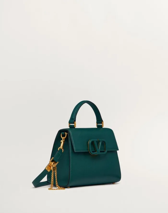 Valentino Top Handle Bags Woman Small Vsling Grainy Calfskin Handbag For Woman In Clayrose Quartz Clayrose Quartz Valentino Top Handle Bags Woman Small Vsling Grainy Calfskin Handbag For Woman In Clayrose Quartz Clayrose Quartz