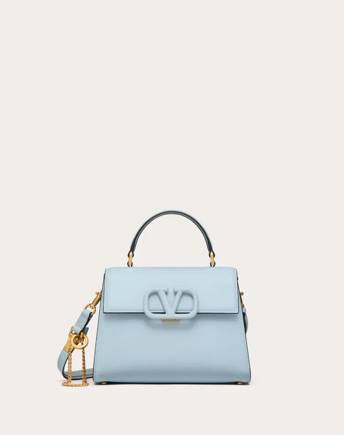 Valentino Top Handle Bags Woman Small Vsling Grainy Calfskin Handbag For Woman In Clayrose Quartz Clayrose Quartz Valentino Top Handle Bags Woman Small Vsling Grainy Calfskin Handbag For Woman In Clayrose Quartz Clayrose Quartz