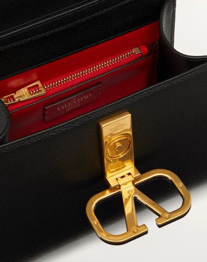 Valentino Top Handle Bags Woman Small Vsling Grainy Calfskin Handbag For Woman In Clayrose Quartz Clayrose Quartz Valentino Top Handle Bags Woman Small Vsling Grainy Calfskin Handbag For Woman In Clayrose Quartz Clayrose Quartz