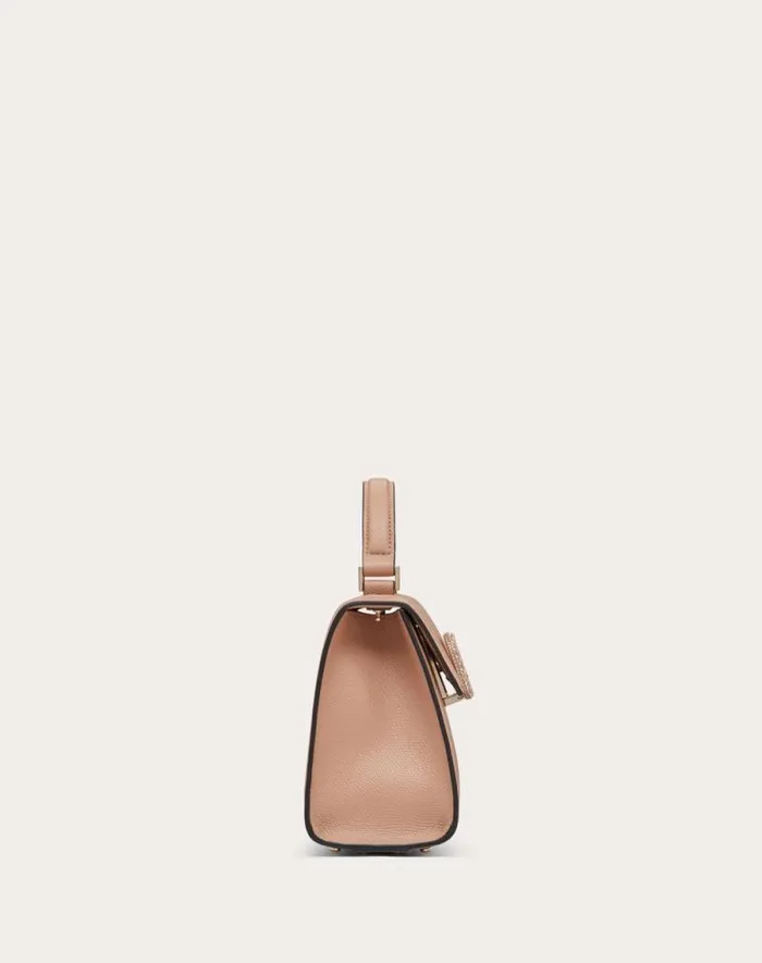 Valentino Top Handle Bags Woman Small Vsling Handbag With Jewel Embroidery For Woman In Rose Cannelle Rose Cannelle Valentino Top Handle Bags Woman Small Vsling Handbag With Jewel Embroidery For Woman In Rose Cannelle Rose Cannelle