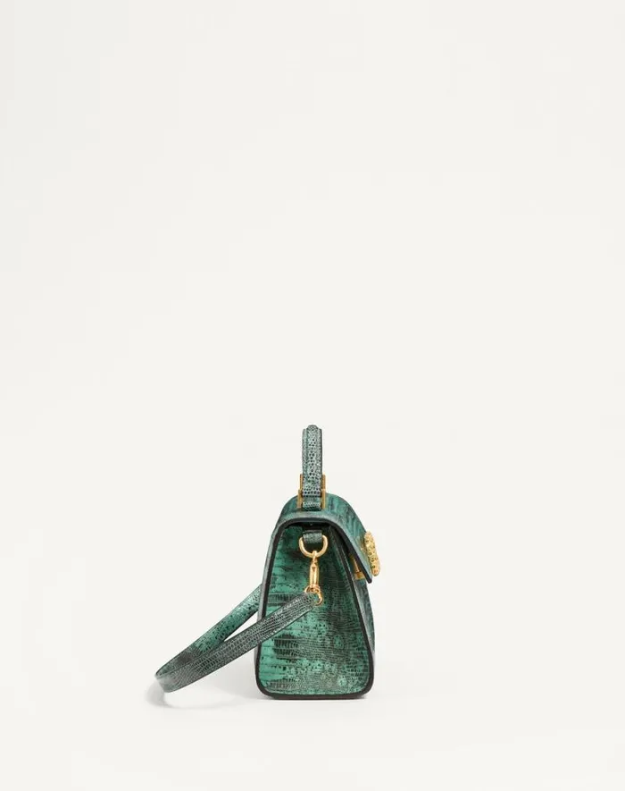 Valentino Top Handle Bags Woman Valentino Garavani Vsling Mini Handbag In Tejus With Jewel Logo For Woman In Ice Greenerinite Ice Greenerinite Valentino Top Handle Bags Woman Valentino Garavani Vsling Mini Handbag In Tejus With Jewel Logo For Woman In Ice Greenerinite Ice Greenerinite