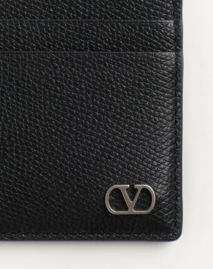Valentino Wallets And Small Leather Goods Man Vlogo Signature Grainy Calfskin Card Holder For Man In Saddle Brown Saddle Brown Valentino Wallets And Small Leather Goods Man Vlogo Signature Grainy Calfskin Card Holder For Man In Saddle Brown Saddle Brown