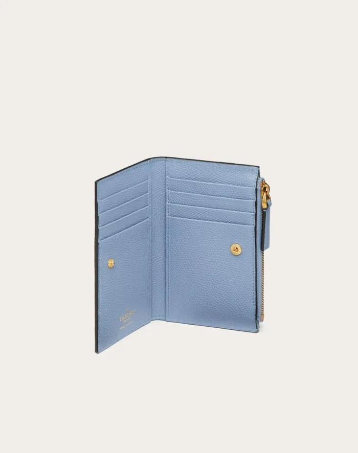 Valentino Wallets And Small Leather Goods Woman Vlogo Signature Grainy Calfskin Cardholder Wth Zipper For Woman In Rose Cannelle Rose Cannelle Valentino Wallets And Small Leather Goods Woman Vlogo Signature Grainy Calfskin Cardholder Wth Zipper For Woman In Rose Cannelle Rose Cannelle