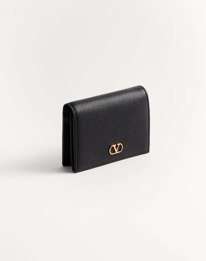 Valentino Wallets And Small Leather Goods Woman Vlogo Signature Grainy Calfskin Wallet For Woman In Rose Quartz Rose Quartz Valentino Wallets And Small Leather Goods Woman Vlogo Signature Grainy Calfskin Wallet For Woman In Rose Quartz Rose Quartz