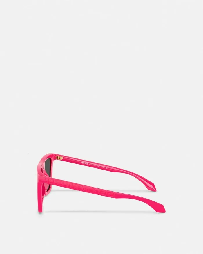 Versace Greca Sunglasses Fuchsia WomenMen Versace Sunglasses