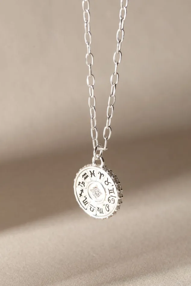 Virgo Zodiac Precious Necklace Sterling Silver Women Alex And Ani Birthday