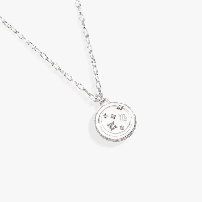 Virgo Zodiac Precious Necklace Sterling Silver Women Alex And Ani Birthday