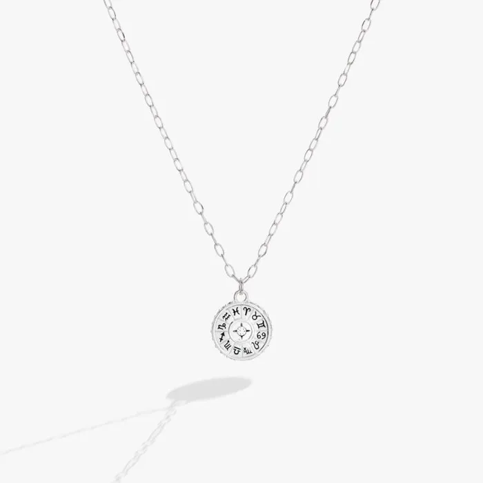 Virgo Zodiac Precious Necklace Sterling Silver Women Alex And Ani Birthday