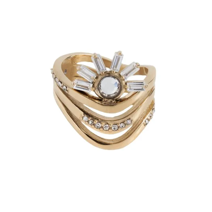 Waves Of Transformation Ring Stainless Steel Gold Women Alex And Ani Rings Waves Of Transformation Ring Stainless Steel Gold Women Alex And Ani Rings