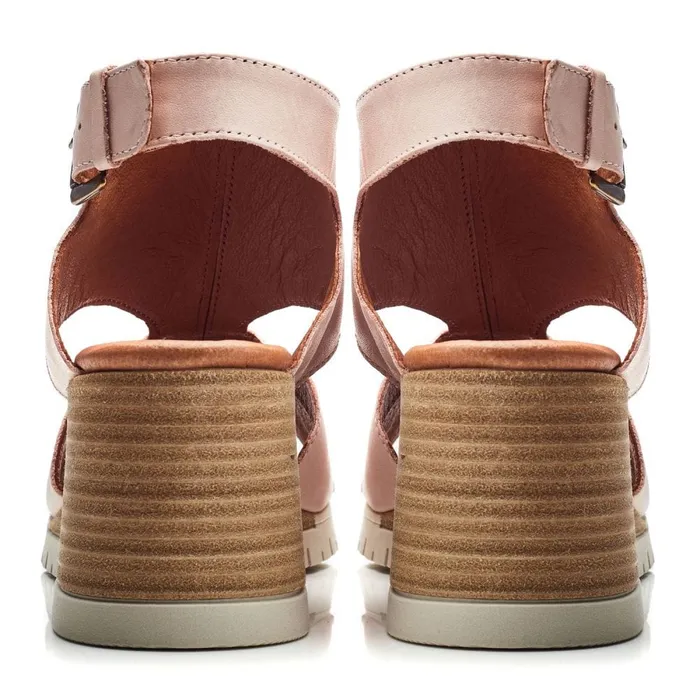 Wedge Sandals Women Moda In Pelle Peyten Cameo Leather