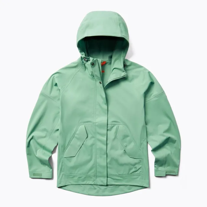 Whisper Rain Shell Jade Women Merrell Outerwear