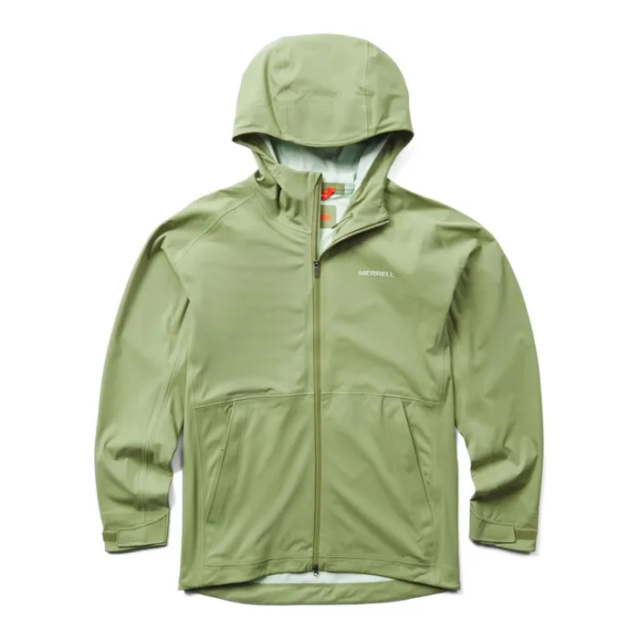 Whisper Rain Shell Mosstone Women Merrell Outerwear