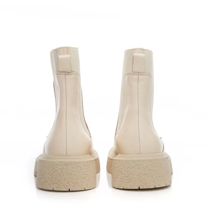 White Boots Women Moda In Pelle Bsoleful BEnvy Off White Leather