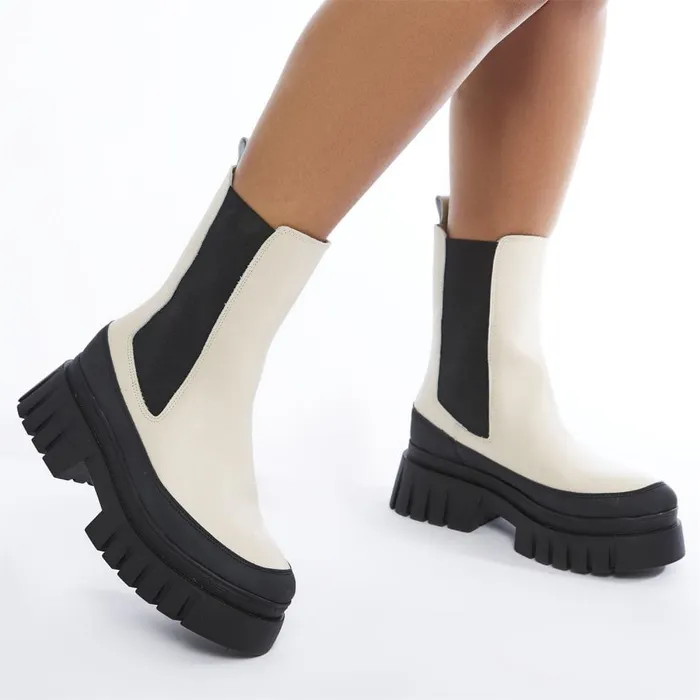 White Boots Women Moda In Pelle Diiva White Leather
