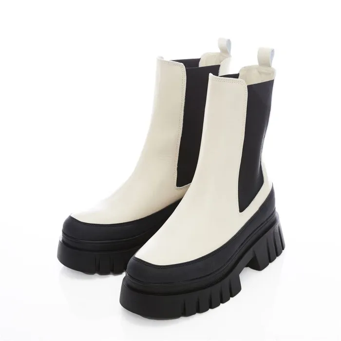 White Boots Women Moda In Pelle Diiva White Leather
