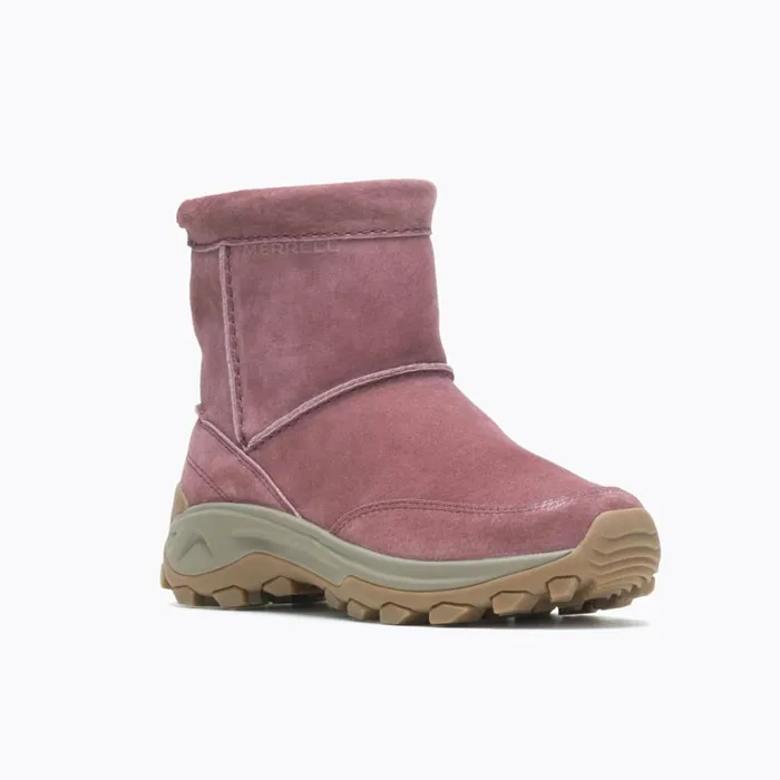 Winter Pull On Marron Women Merrell Boots