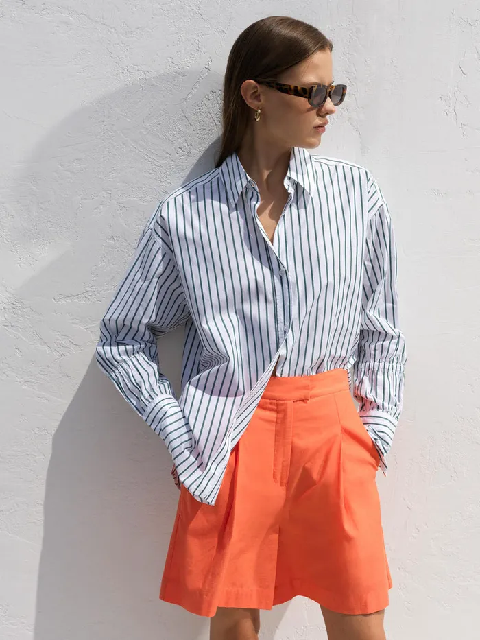 Woman CoOrds French Connection Alania City Shorts Coral