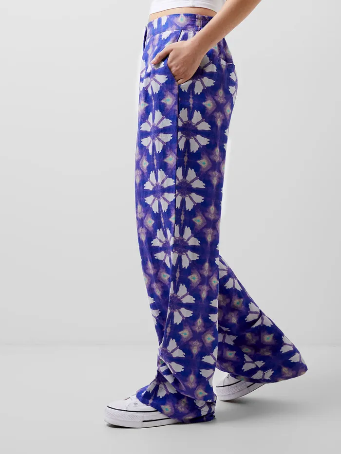 Woman CoOrds French Connection Dory Birdie Linen Trousers Royal Blue Woman CoOrds French Connection Dory Birdie Linen Trousers Royal Blue