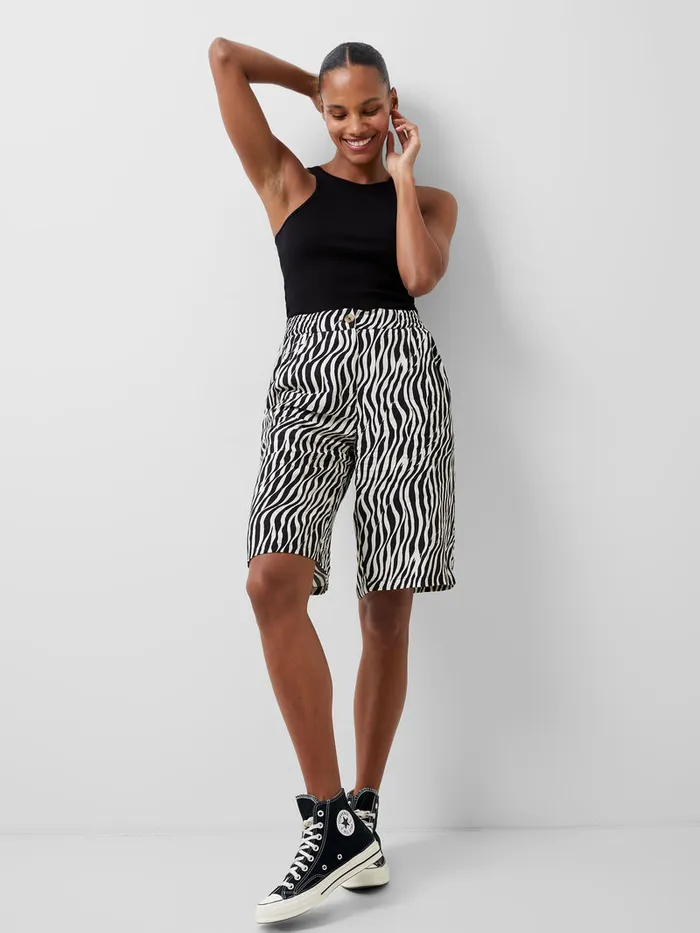 Woman CoOrds French Connection Seine Eco Delphine Shorts Blackoutclassic C Woman CoOrds French Connection Seine Eco Delphine Shorts Blackoutclassic C