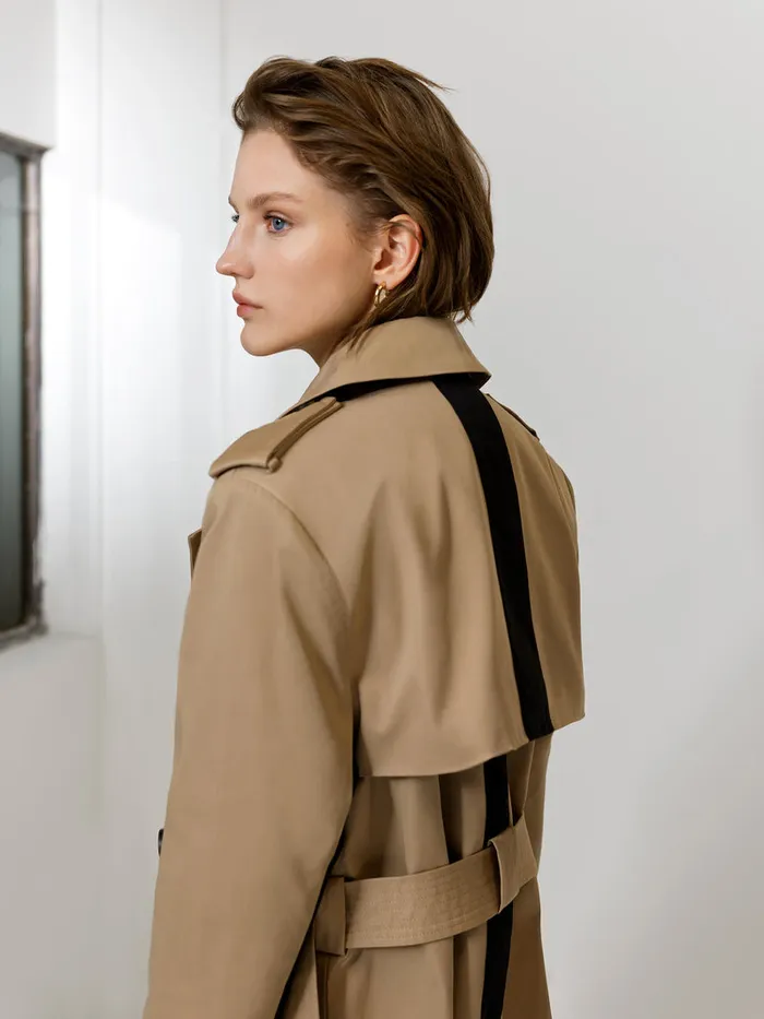 Woman Coats and Jackets French Connection Coco Twill Trench Coat Autumn Camel Woman Coats and Jackets French Connection Coco Twill Trench Coat Autumn Camel