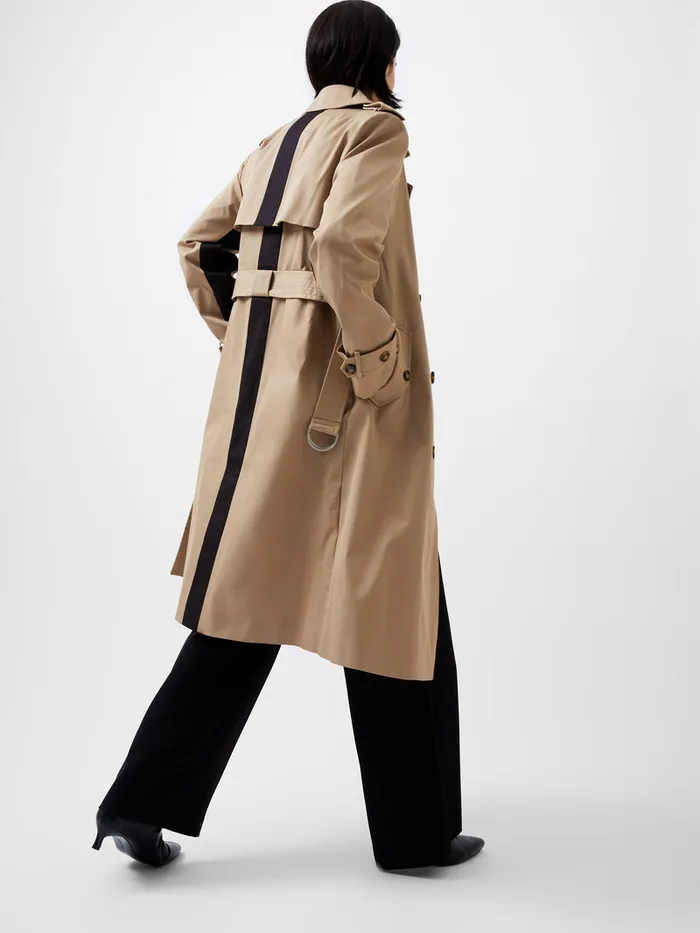 Woman Coats and Jackets French Connection Coco Twill Trench Coat Autumn Camel Woman Coats and Jackets French Connection Coco Twill Trench Coat Autumn Camel