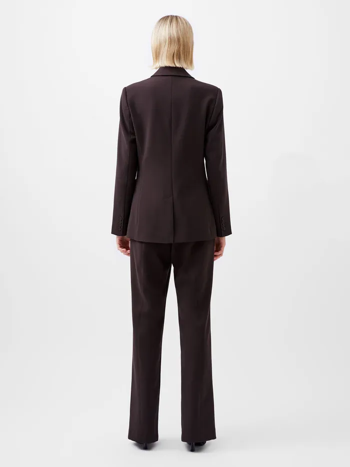 Woman Coats and Jackets French Connection Whisper Blazer Chocolate Ganache Woman Coats and Jackets French Connection Whisper Blazer Chocolate Ganache