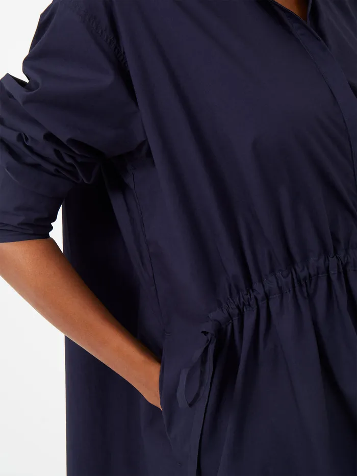 Woman Dresses French Connection Rhodes Poplin Shirt Dress Marine Woman Dresses French Connection Rhodes Poplin Shirt Dress Marine