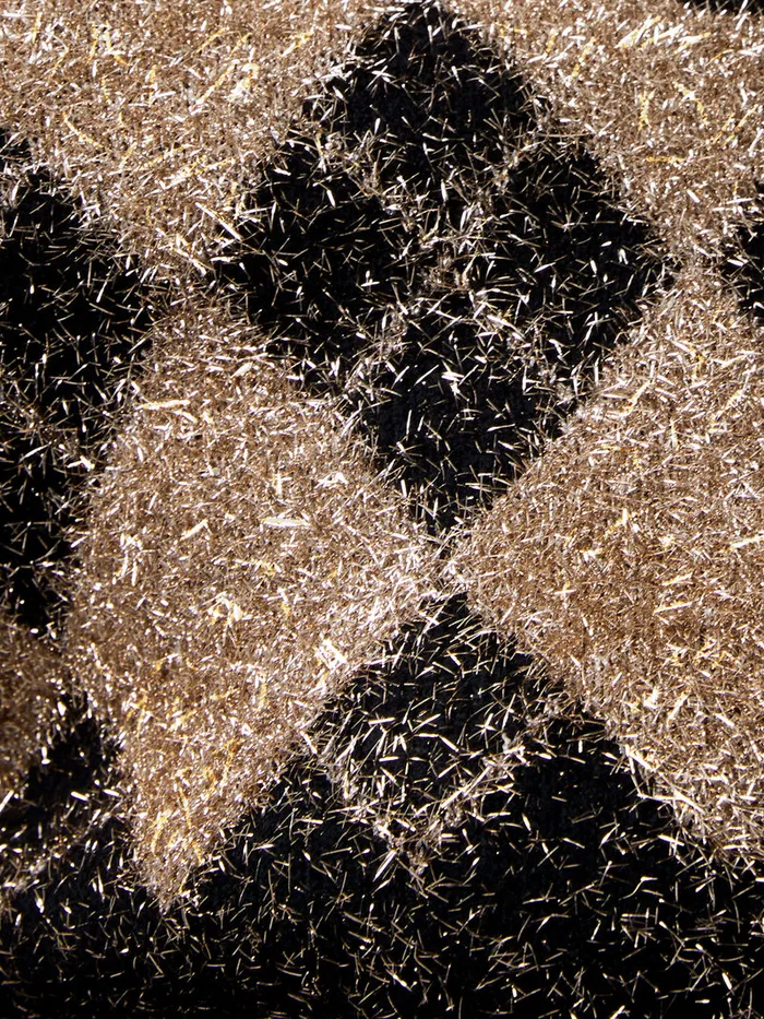 Woman Jumpers and Cardigans French Connection Mavis Argyle Tinsel Long Sleeve Cardigan Blackout Woman Jumpers and Cardigans French Connection Mavis Argyle Tinsel Long Sleeve Cardigan Blackout